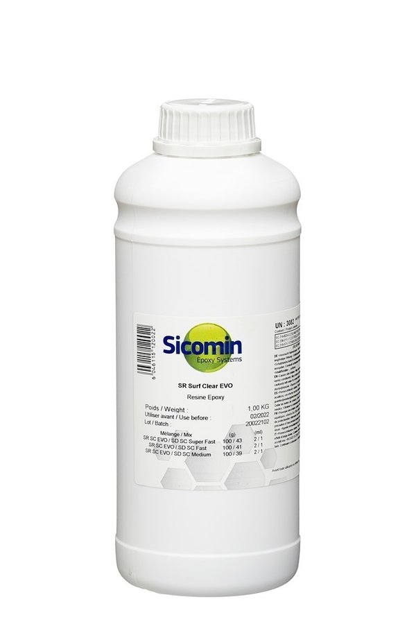 Sicomin Surf Clear Evo, 1,4 L, mit medium Härter